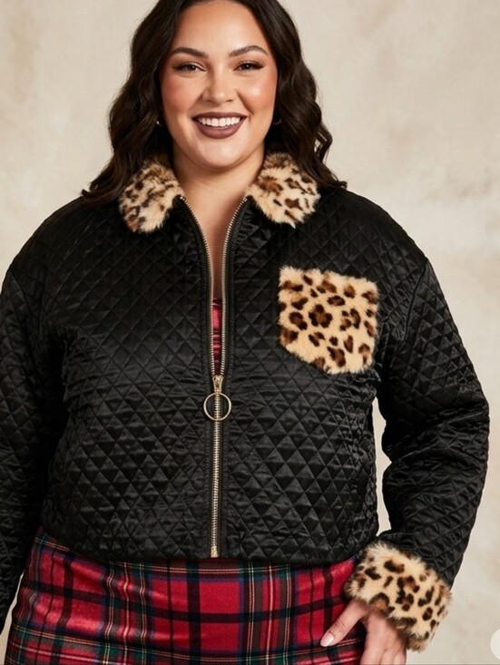 Current Mood Jackets & Blazers - ⭐Great Jacket CURRENT MOOD Satin Jacket larger size 🌺🌺🌺